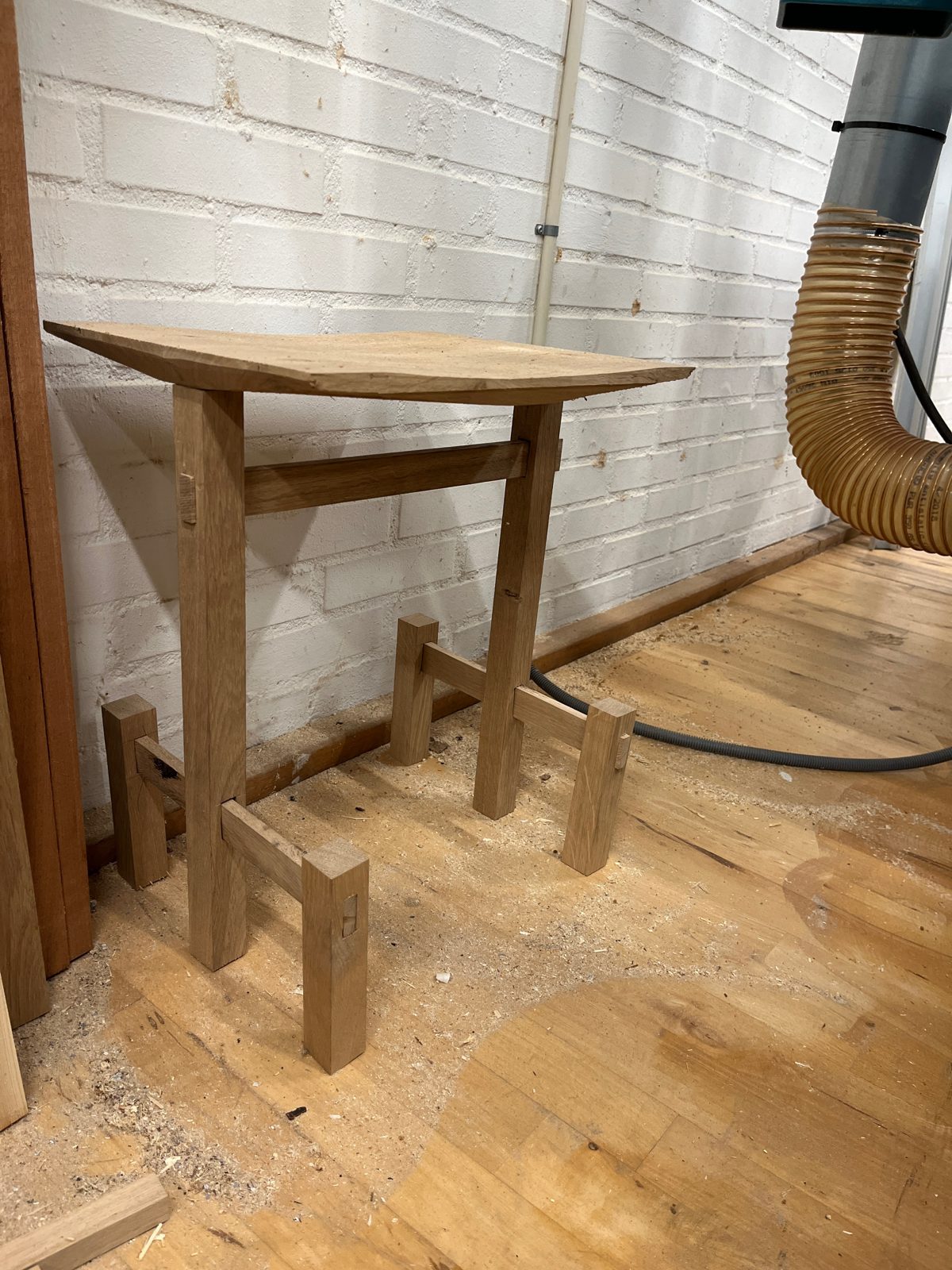Prototype 01 in the workshop